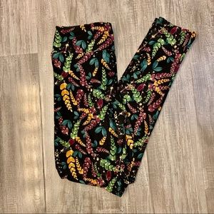 LuLaRoe Fall Inspired OS Leggings.